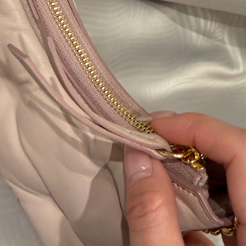 Maison Margiela GLAMSLAM 迷你肩背包 粉膚色-8