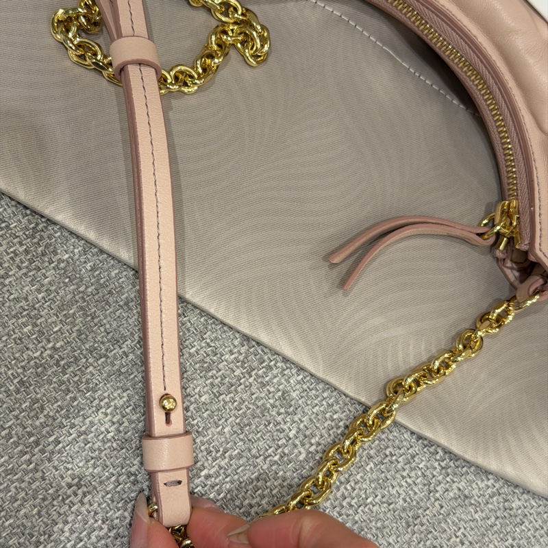 Maison Margiela GLAMSLAM 迷你肩背包 粉膚色-17