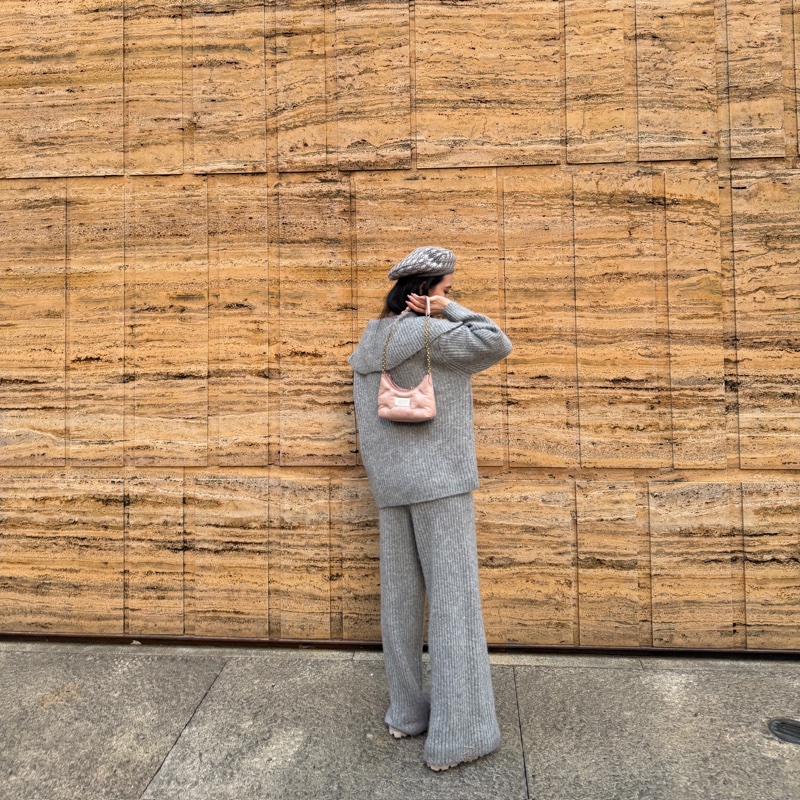Maison Margiela GLAMSLAM 迷你肩背包 粉膚色-23