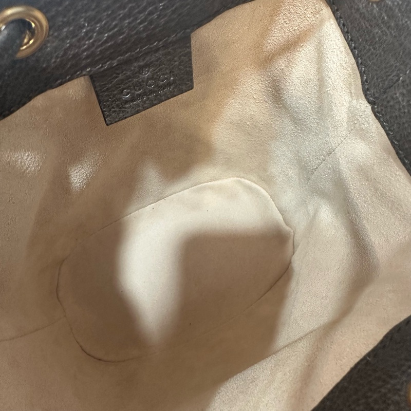 Gucci 550620 老花pvc綠紅綠水桶包Ophidia GG nano mini noe-27