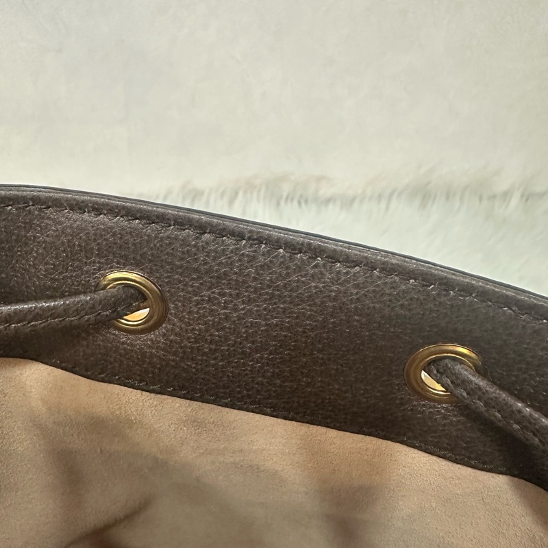 Gucci 550620 老花pvc綠紅綠水桶包Ophidia GG nano mini noe-30