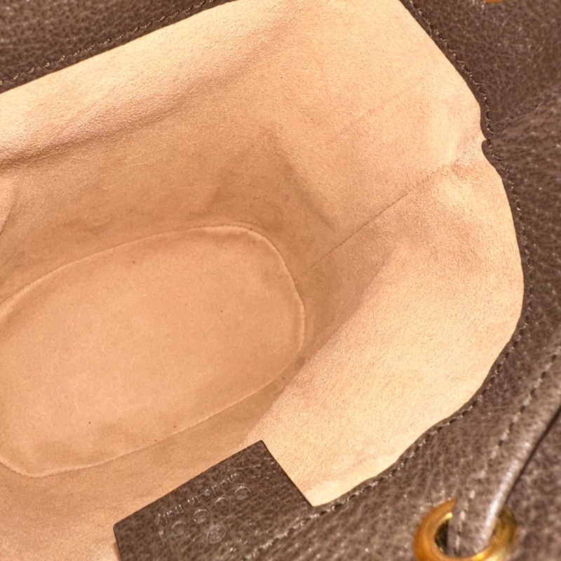 Gucci 550620 老花pvc綠紅綠水桶包Ophidia GG nano mini noe-34