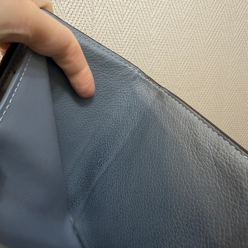 LV 原花奶茶牛皮Victorine on my side金釦三折短夾M82398-15