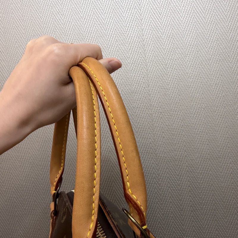 LV 原花金釦Ellipse PM手提貝殼包M51127-4