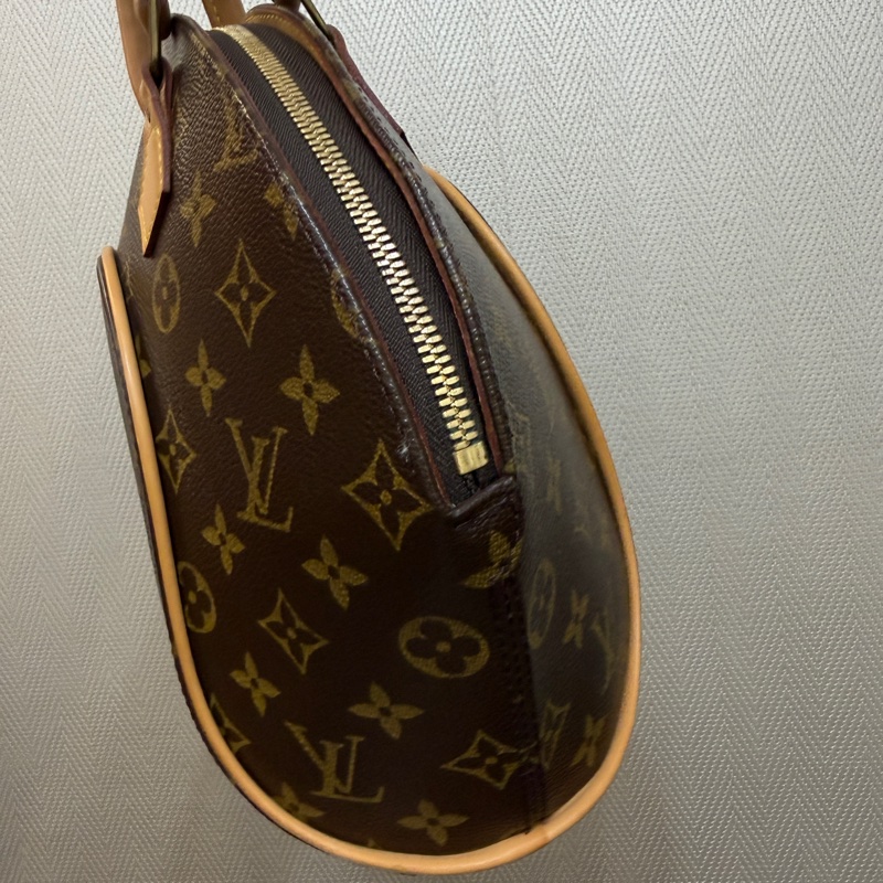 LV 原花金釦Ellipse PM手提貝殼包M51127-7