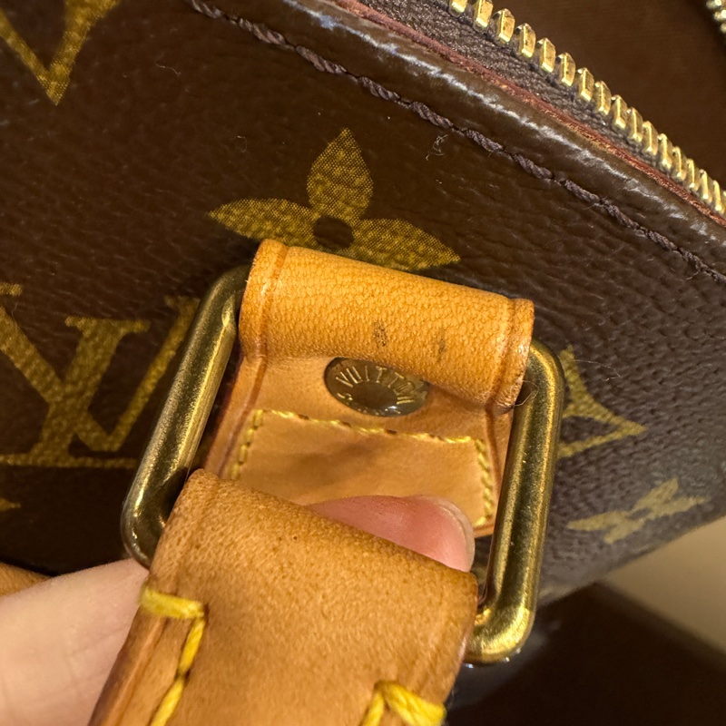 LV 原花金釦Ellipse PM手提貝殼包M51127-13