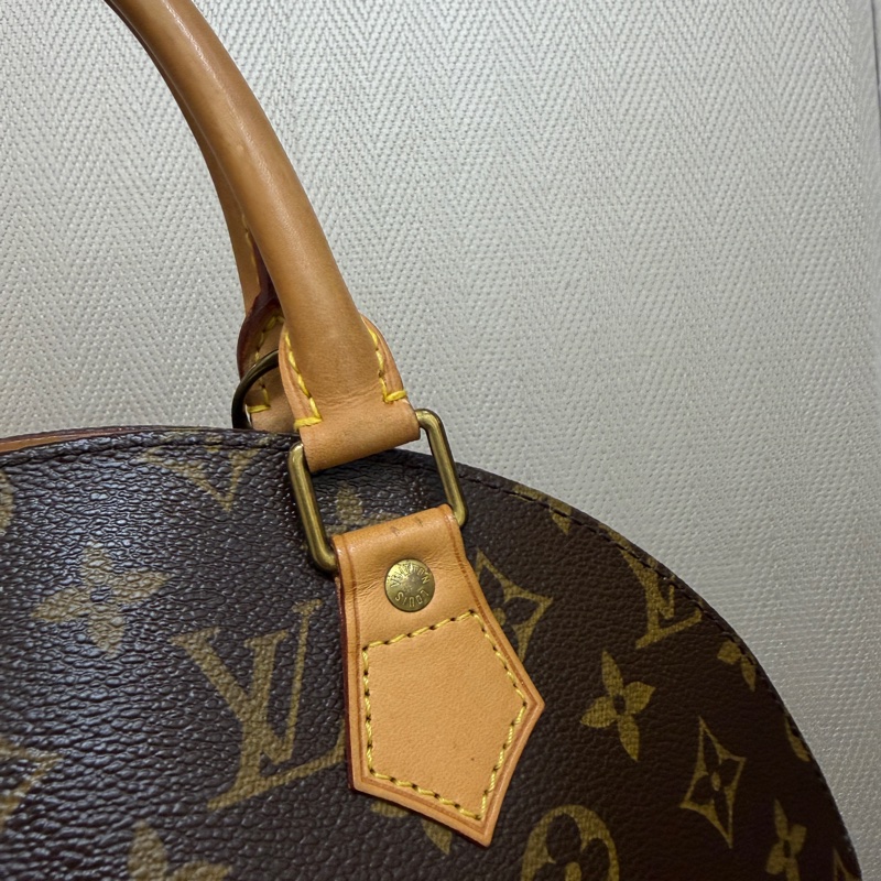 LV 原花金釦Ellipse PM手提貝殼包M51127-16