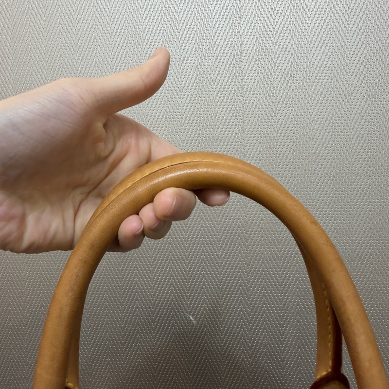 LV 原花金釦Ellipse PM手提貝殼包M51127-17