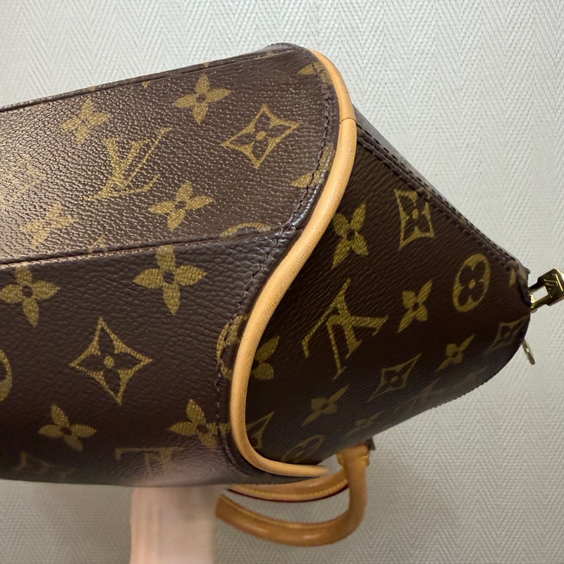LV 原花金釦Ellipse PM手提貝殼包M51127-24