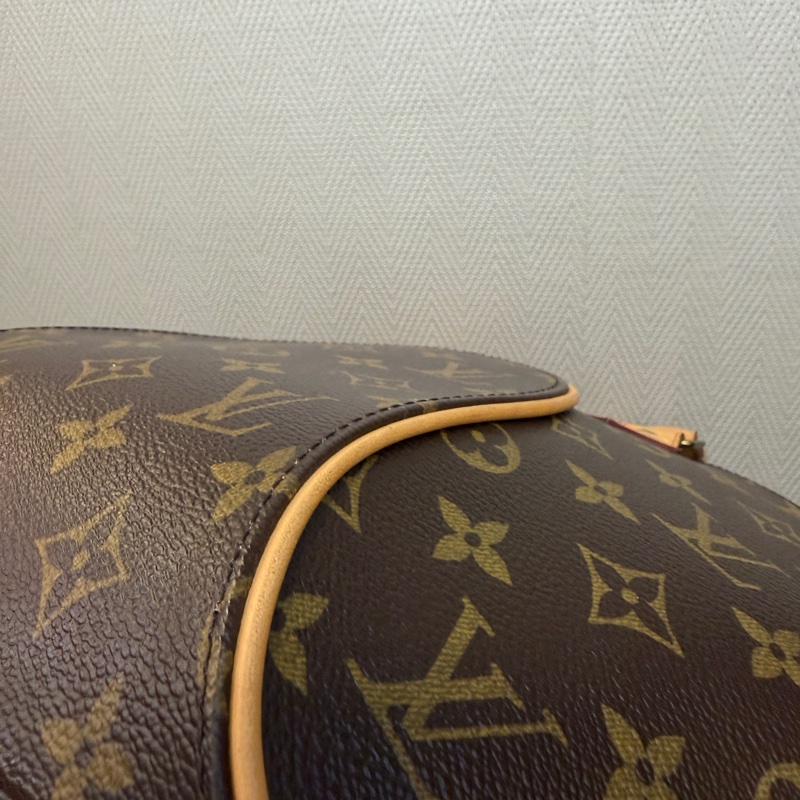 LV 原花金釦Ellipse PM手提貝殼包M51127-26