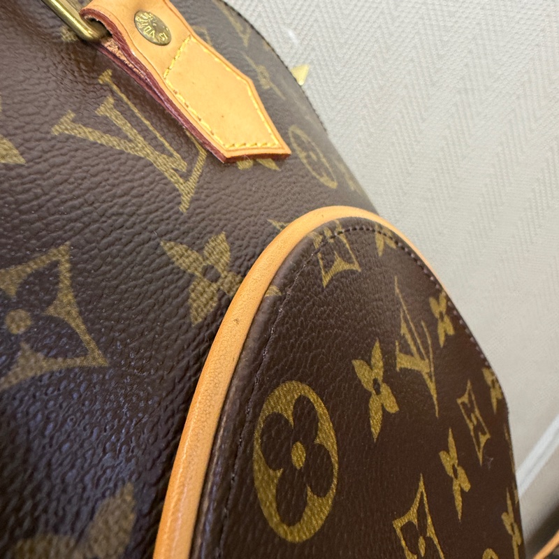 LV 原花金釦Ellipse PM手提貝殼包M51127-28