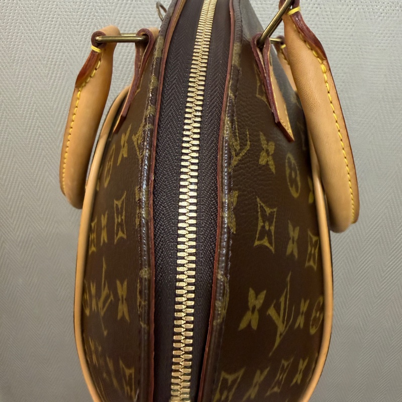 LV 原花金釦Ellipse PM手提貝殼包M51127-31