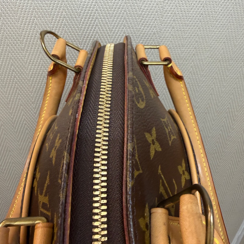 LV 原花金釦Ellipse PM手提貝殼包M51127-32