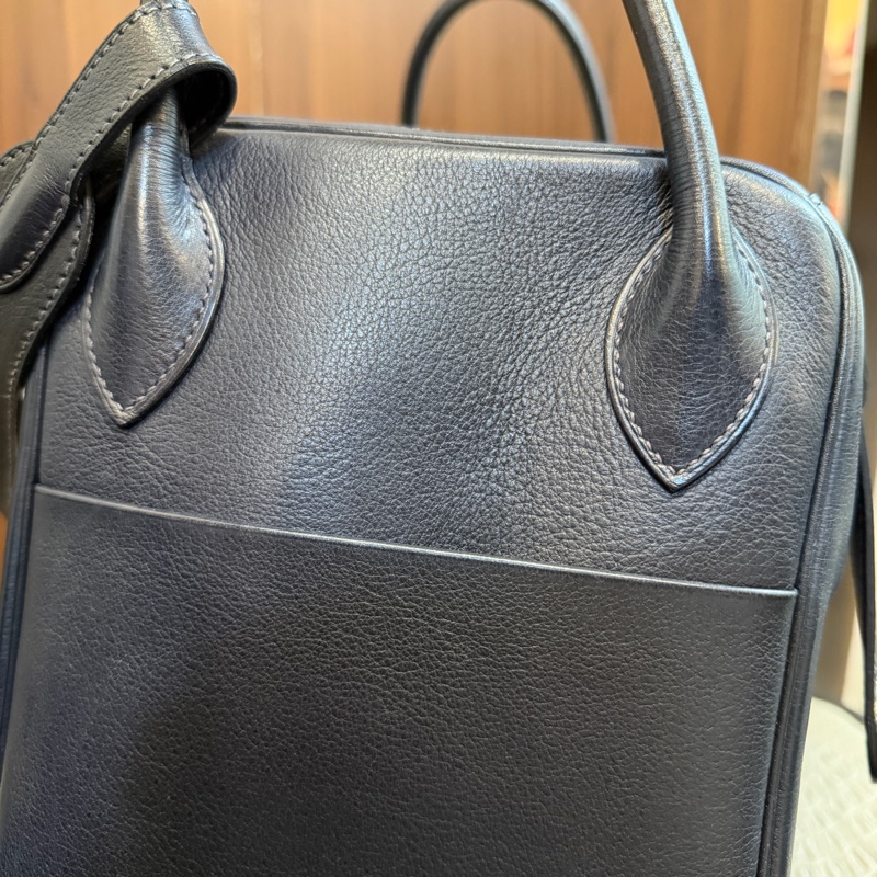 Hermes 2Z午夜藍銀釦Lindy 34-4