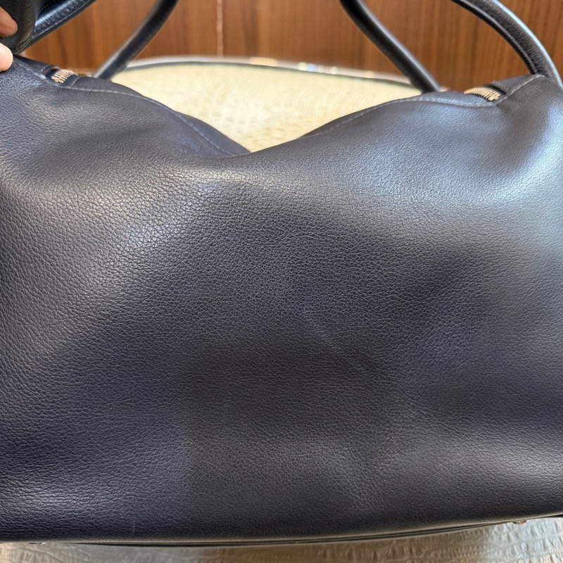 Hermes 2Z午夜藍銀釦Lindy 34-6