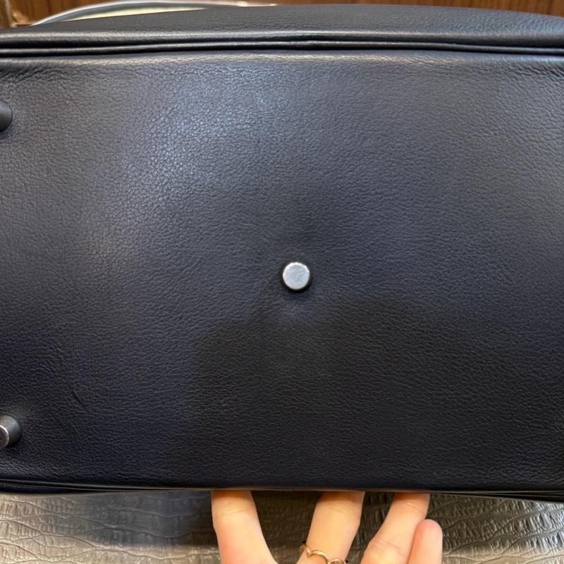 Hermes 2Z午夜藍銀釦Lindy 34-9