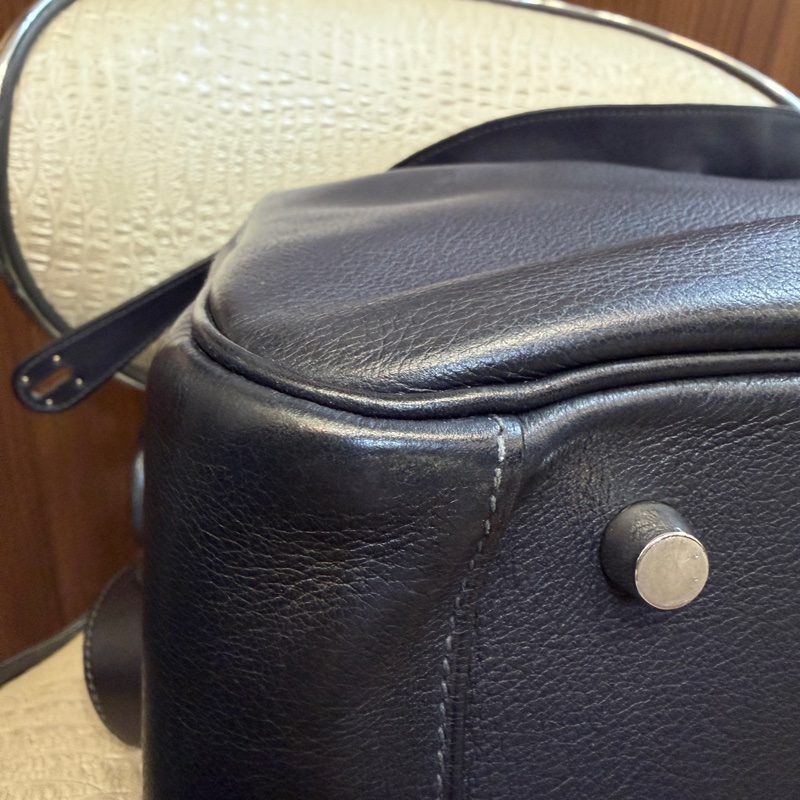 Hermes 2Z午夜藍銀釦Lindy 34-15