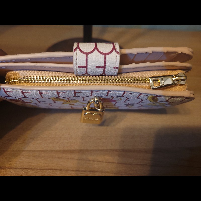 FURLA 情人節限定款 中夾 全新-3
