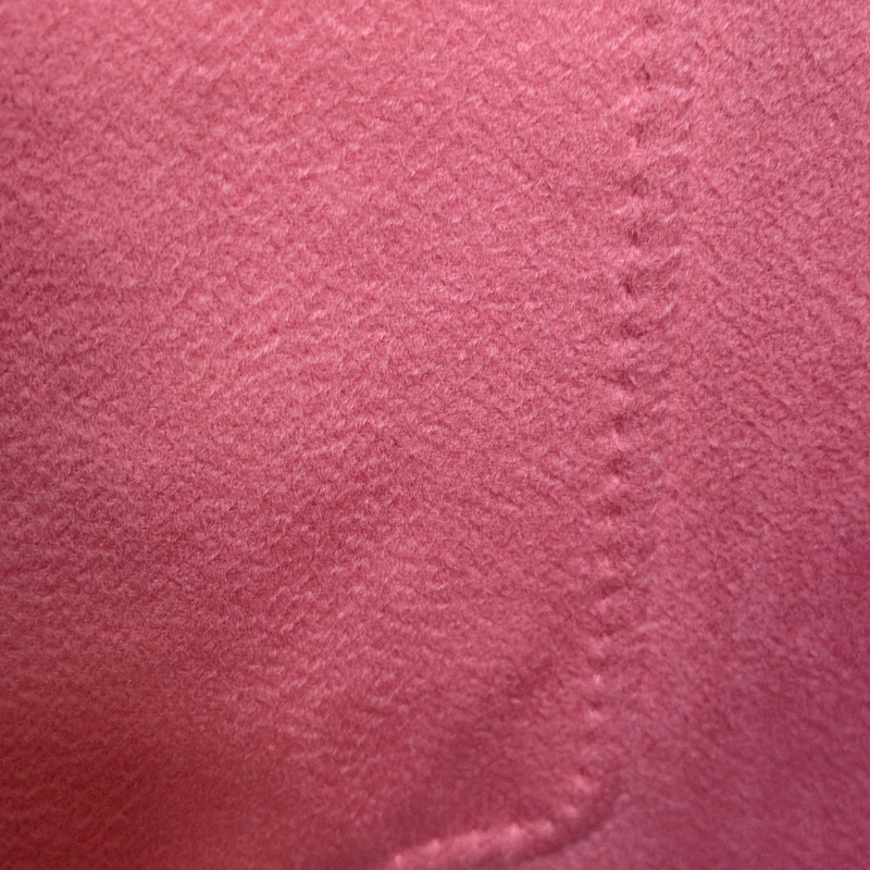 有實穿影片 Max Mara CUCITO A MANO 粉色羊絨大衣100%Cashmere-11