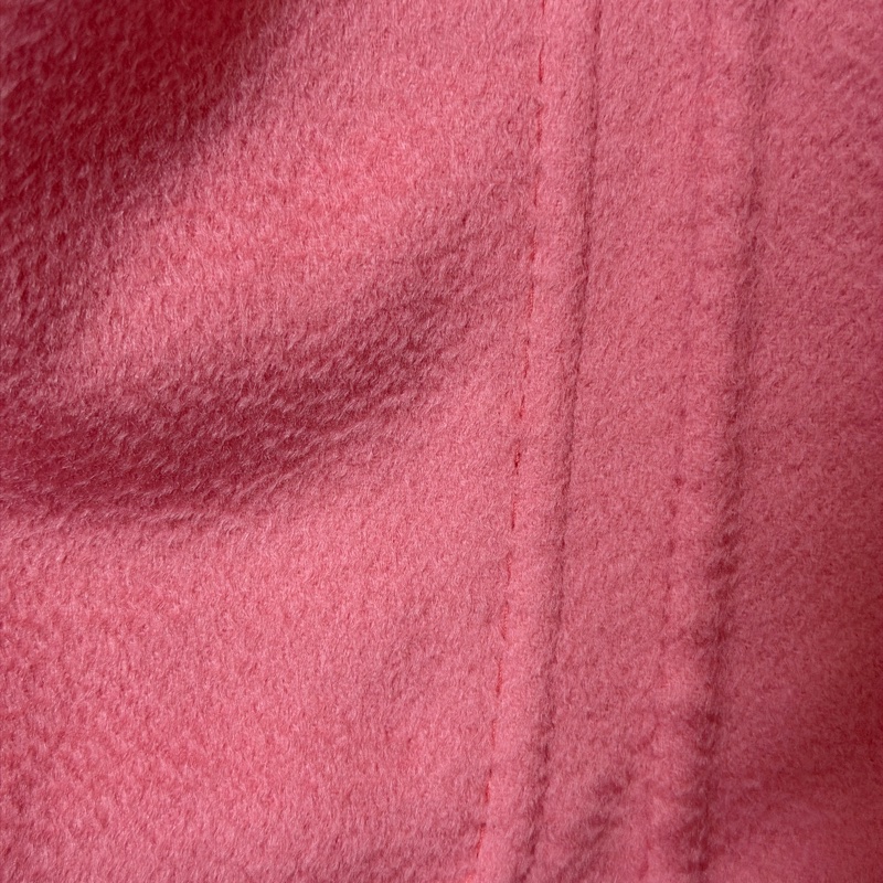有實穿影片 Max Mara CUCITO A MANO 粉色羊絨大衣100%Cashmere-13