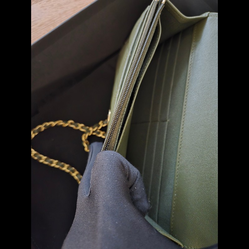 Chanel WOC附金屬提把-17