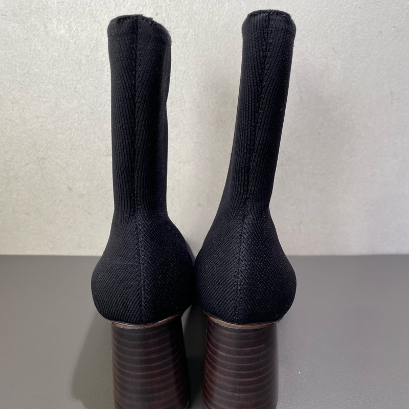 未使用 Celine 黑色 襪靴 高彈力襪子靴 36碼 附件:塵袋-2