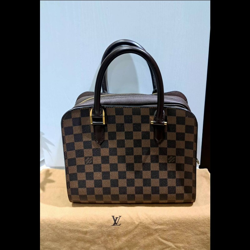 LV棋盤格手提包 男女適用-5