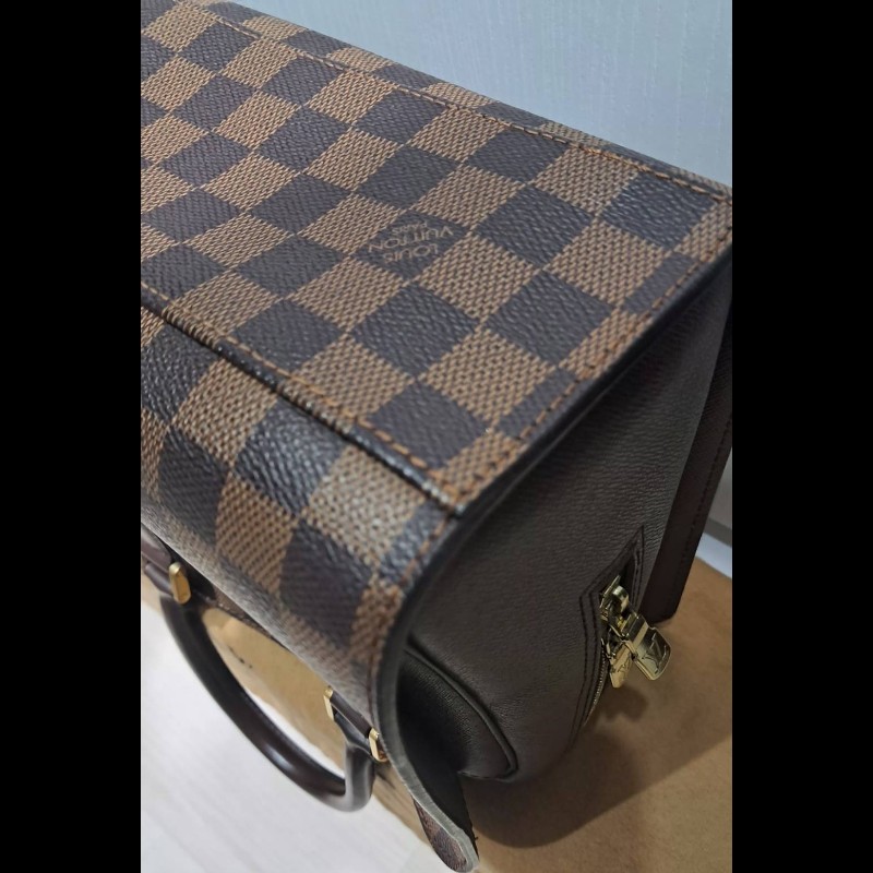 LV棋盤格手提包 男女適用-10