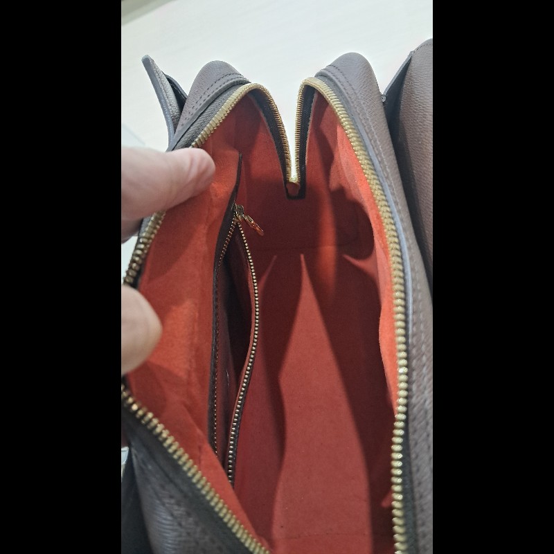 LV棋盤格手提包 男女適用-13