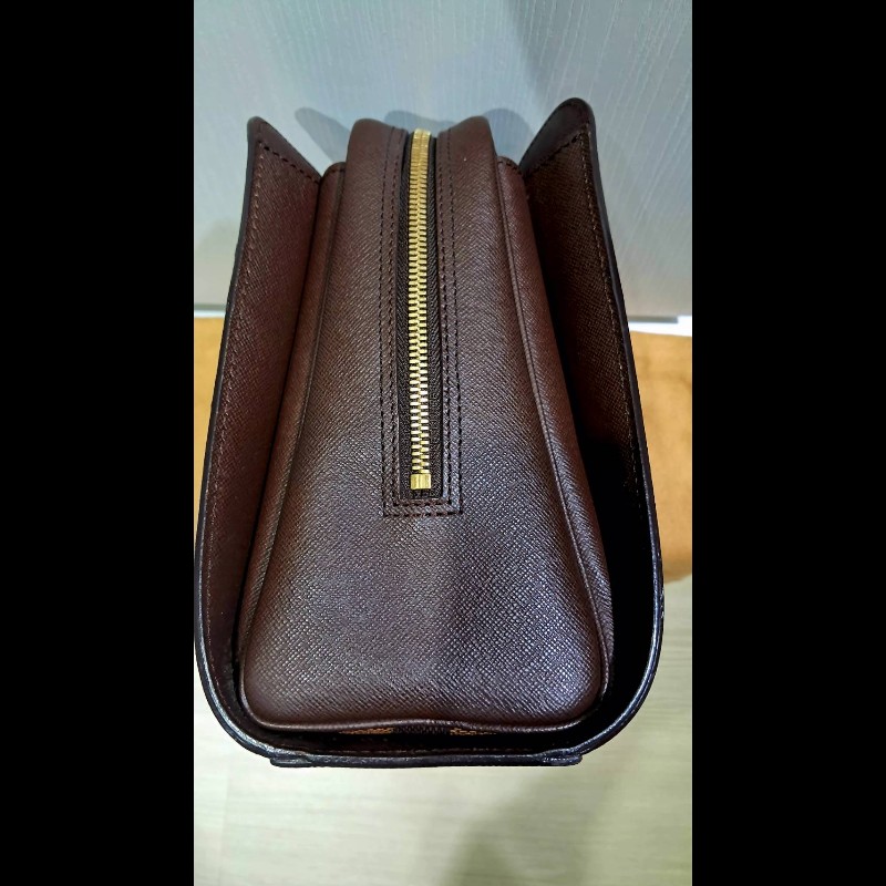 LV棋盤格手提包 男女適用-17