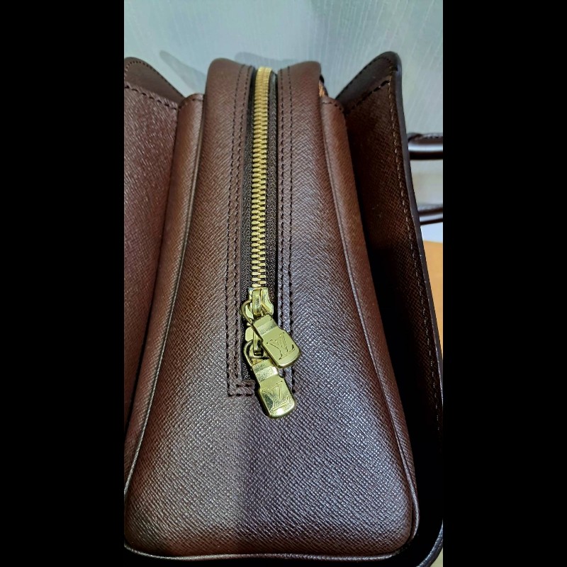 LV棋盤格手提包 男女適用-19