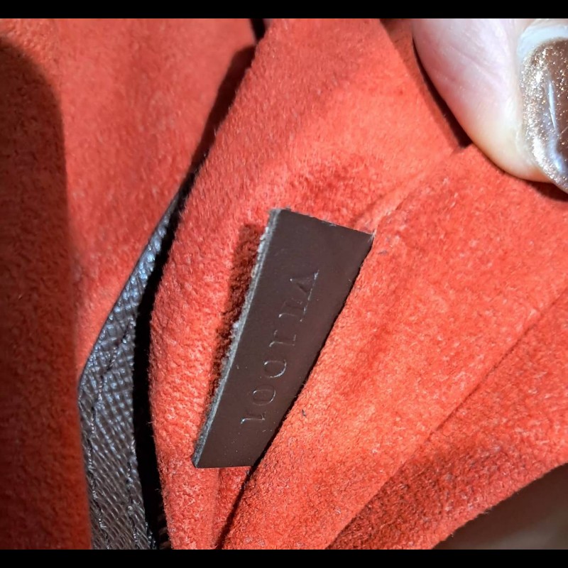 LV棋盤格手提包 男女適用-21