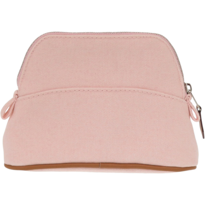 全新未使用愛馬仕 Bolide 迷你 100 週年紀念款棉質玫瑰珍珠手袋 0768HERMES-1