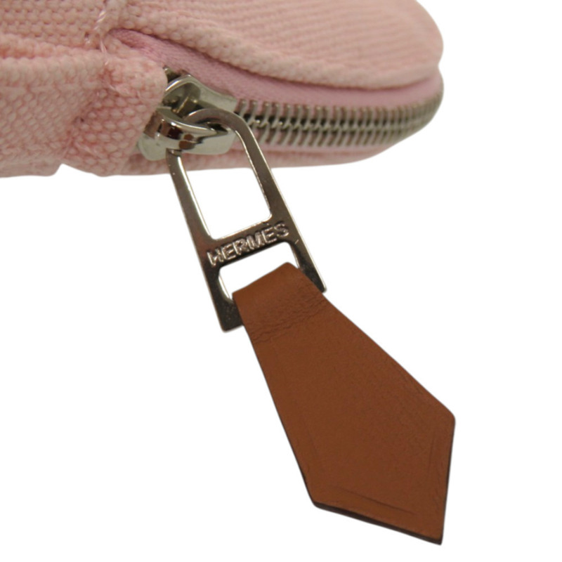 全新未使用愛馬仕 Bolide 迷你 100 週年紀念款棉質玫瑰珍珠手袋 0768HERMES-6