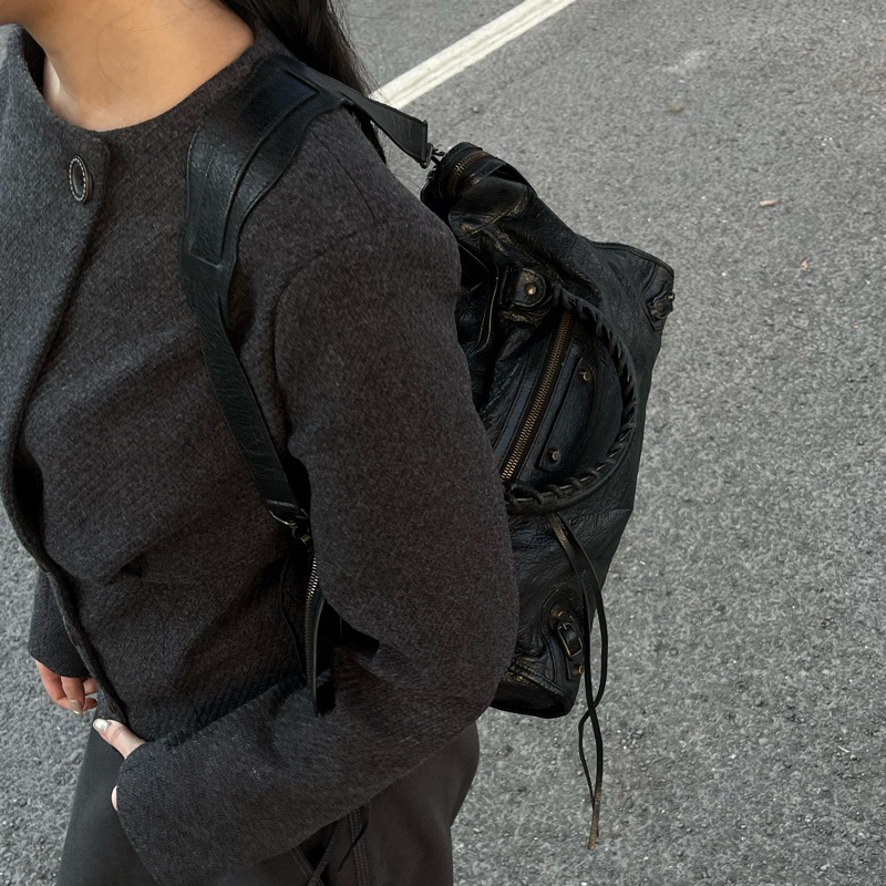 🏷️ 中號Balenciaga 機車包-1
