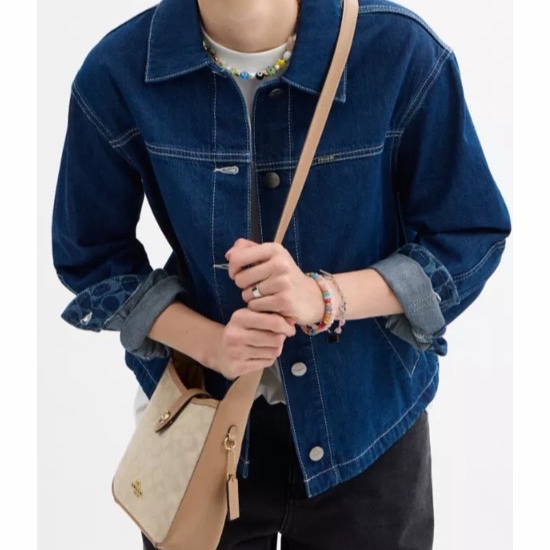 Coach 女士 Hadley 迷你斜挎包均碼碼19.69cm*6.99cm*19.05cm-3