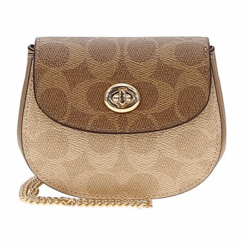 Coach 女士 翻蓋鏈條單肩包均碼碼-0