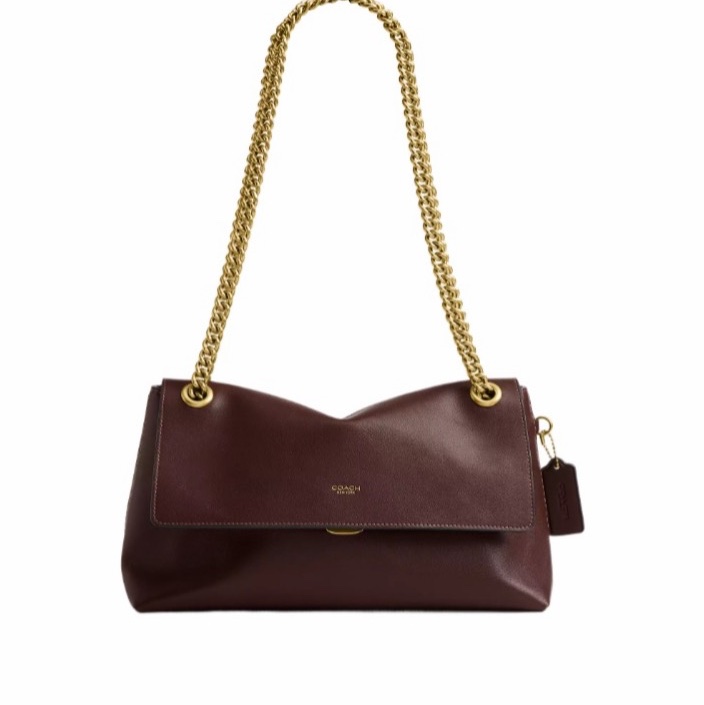 Coach 女士 帶鏈條單肩包均碼碼30cm*12cm*18cm-0