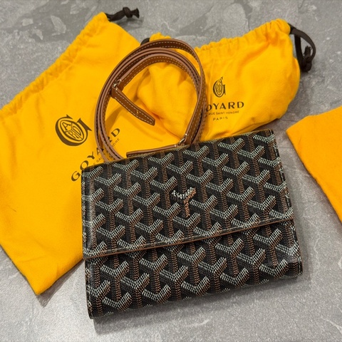 Goyard Varenne Pouch-wallet Black & Tan