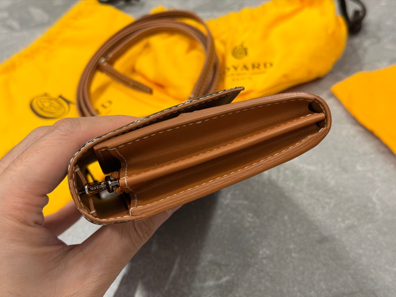 Goyard Varenne Pouch-wallet Black & Tan-2