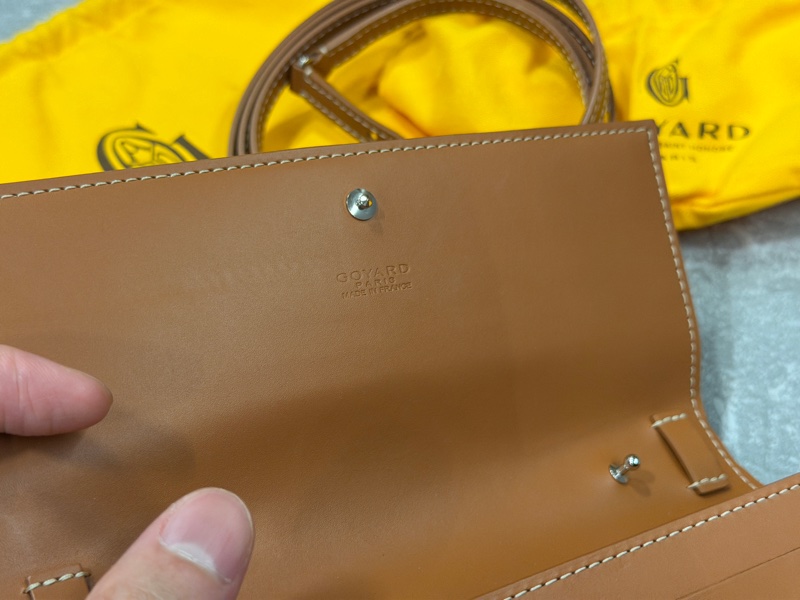 Goyard Varenne Pouch-wallet Black & Tan-5