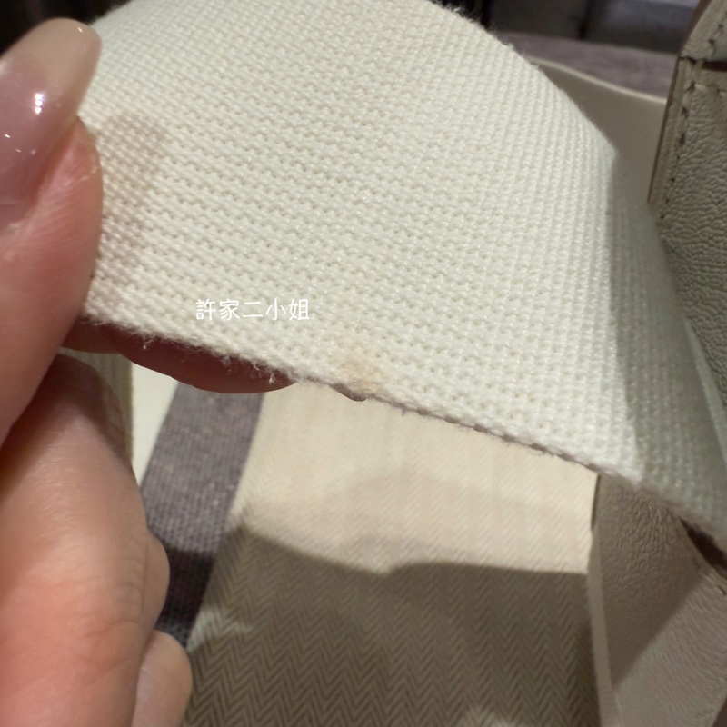 Hermes 98.99新閒置 （2024年1月購入) Geta 蘑菇白金扣山羊皮-11