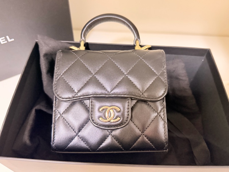 香奈兒手柄mini小廢包-4