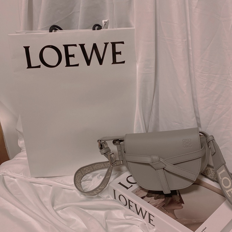 LOEWE mini gate灰色-0