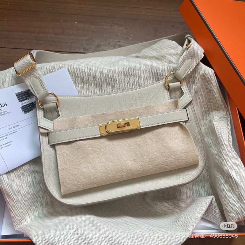 Hermes Mini jypsiere 冰川白 8L 🤍全新B刻-2