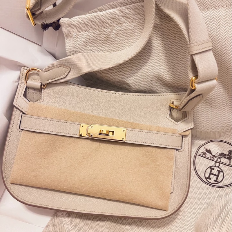 Hermes Mini jypsiere 冰川白 8L 🤍全新B刻-4