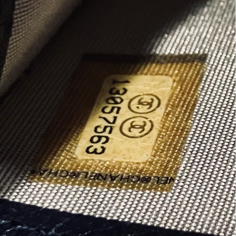 藏品釋出｜真品 CHANEL 香奈兒 黑色 長夾 山茶花 黑色 小牛皮-10