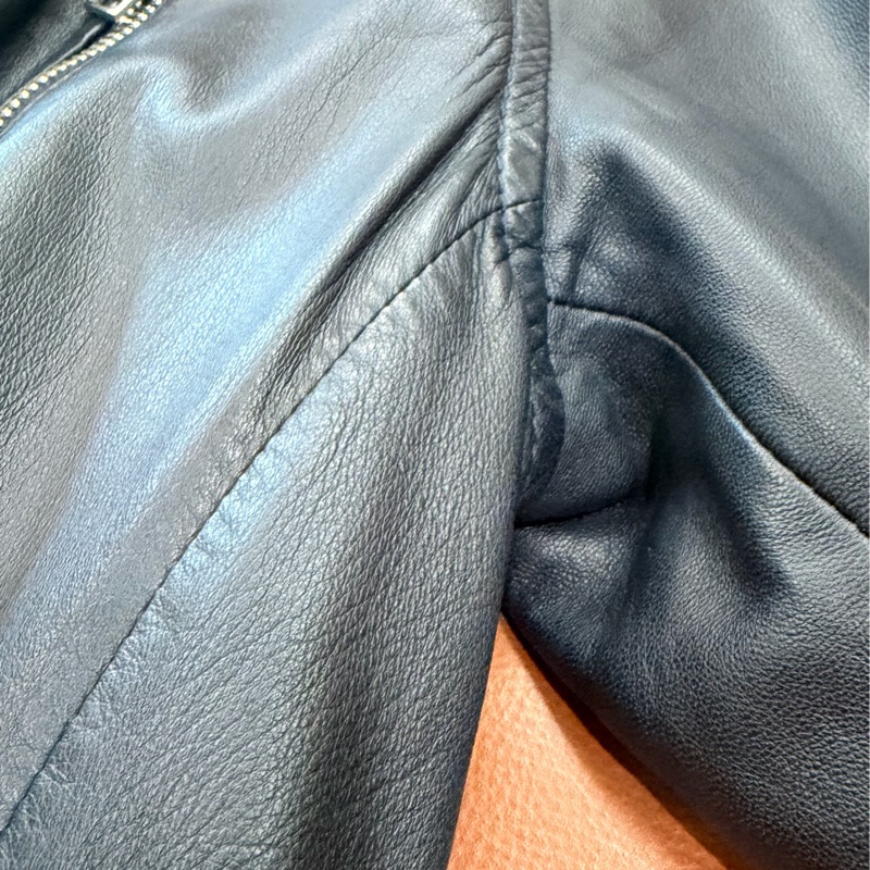 出清特價|真品 ARMANI EXCHANGE 騎士精神 中性 100%柔軟小羊皮 做工細緻-23