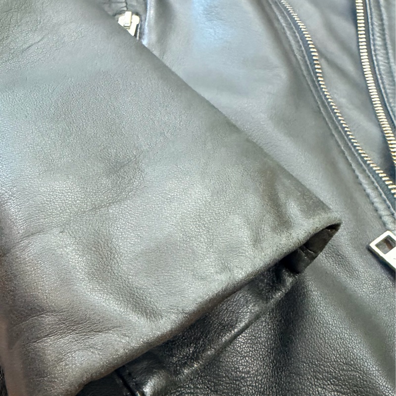 出清特價|真品 ARMANI EXCHANGE 騎士精神 中性 100%柔軟小羊皮 做工細緻-28