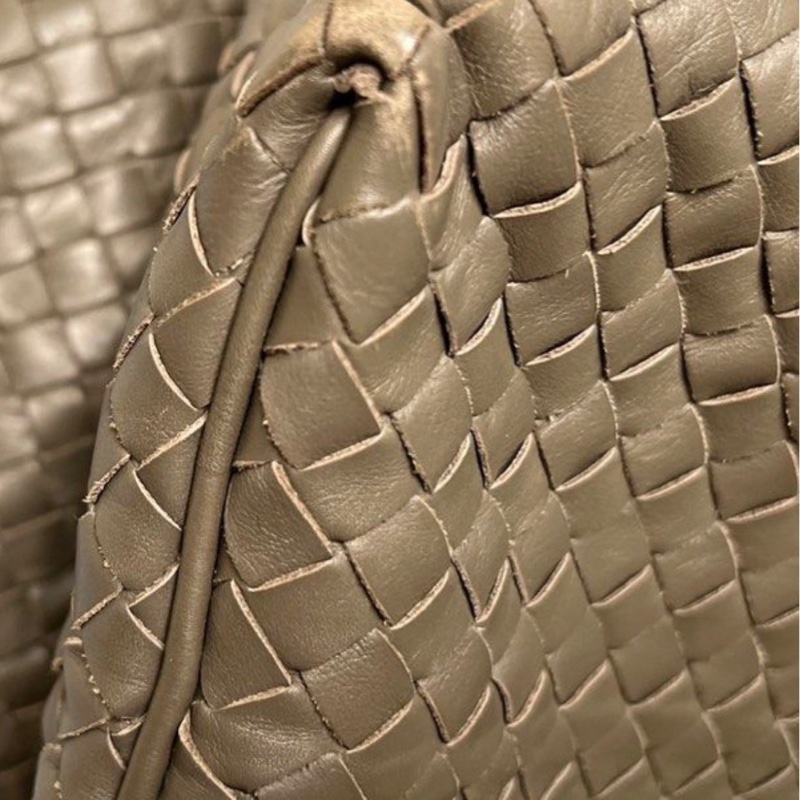 Bottega Veneta 灰色手提肩背包-6